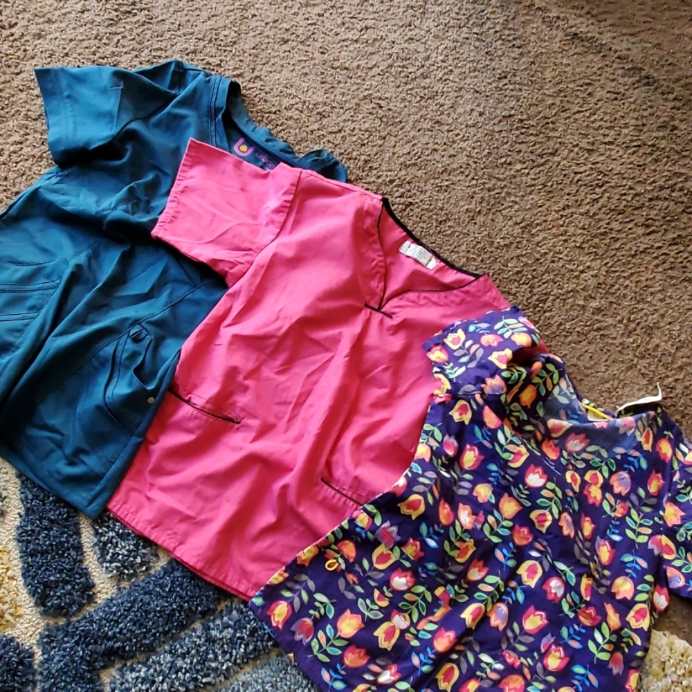 Scrub tops